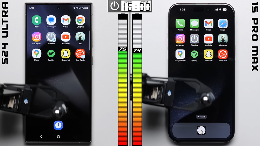 iPhone 15 Pro Max 與三星 Galaxy S24 Ultra 電池續航PK,誰更持久? - 電腦王阿達 iPhone 15 Pro Max 與三星 Galaxy S24 Ultra 電池續航PK,誰更持久? - 電腦王阿達