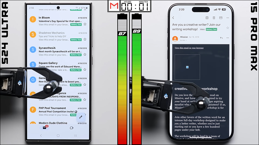 iPhone 15 Pro Max 與三星 Galaxy S24 Ultra 電池續航PK，誰更持久？ - 電腦王阿達