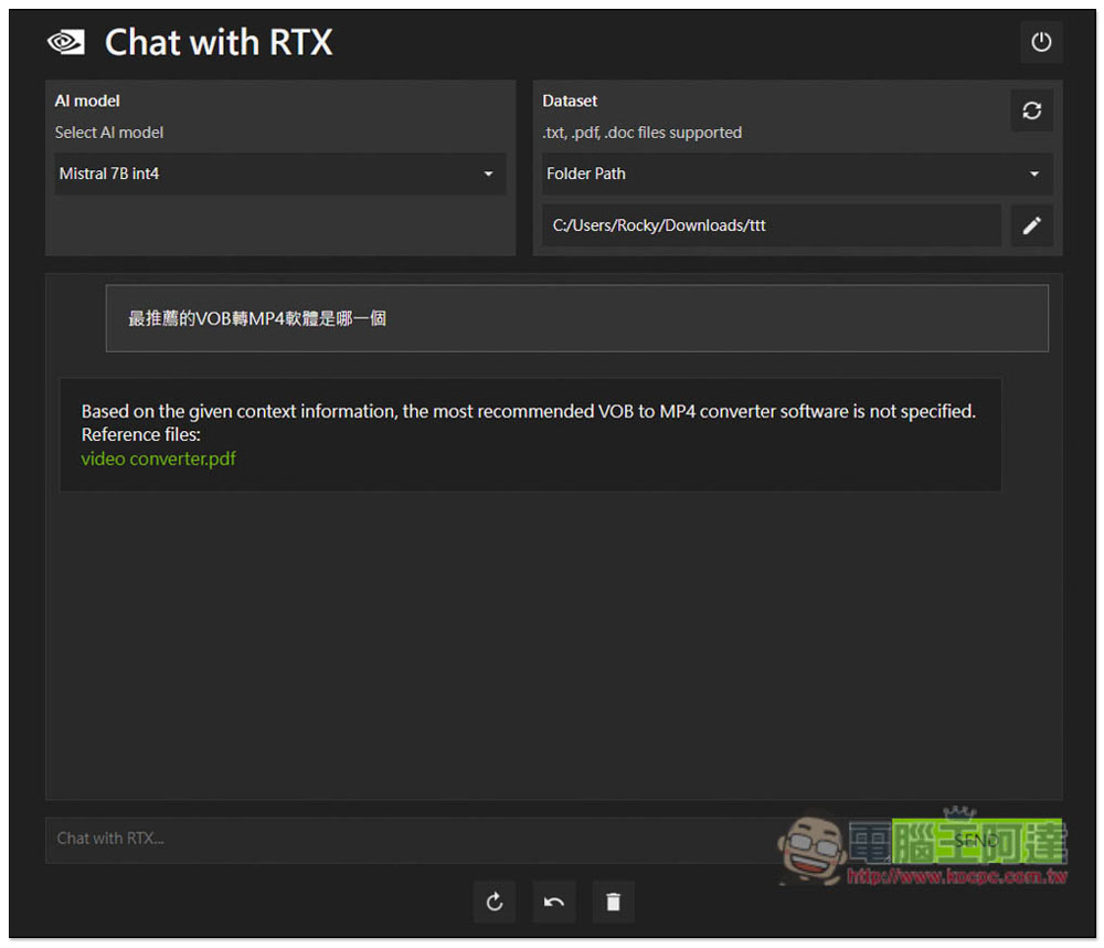 NVIDIA 推出能在本地運行的 Chat with RTX 聊天機器人,這篇教你怎麼使用 - 電腦王阿達 NVIDIA 推出能在本地運行的 Chat with RTX 聊天機器人,這篇教你怎麼使用 - 電腦王阿達