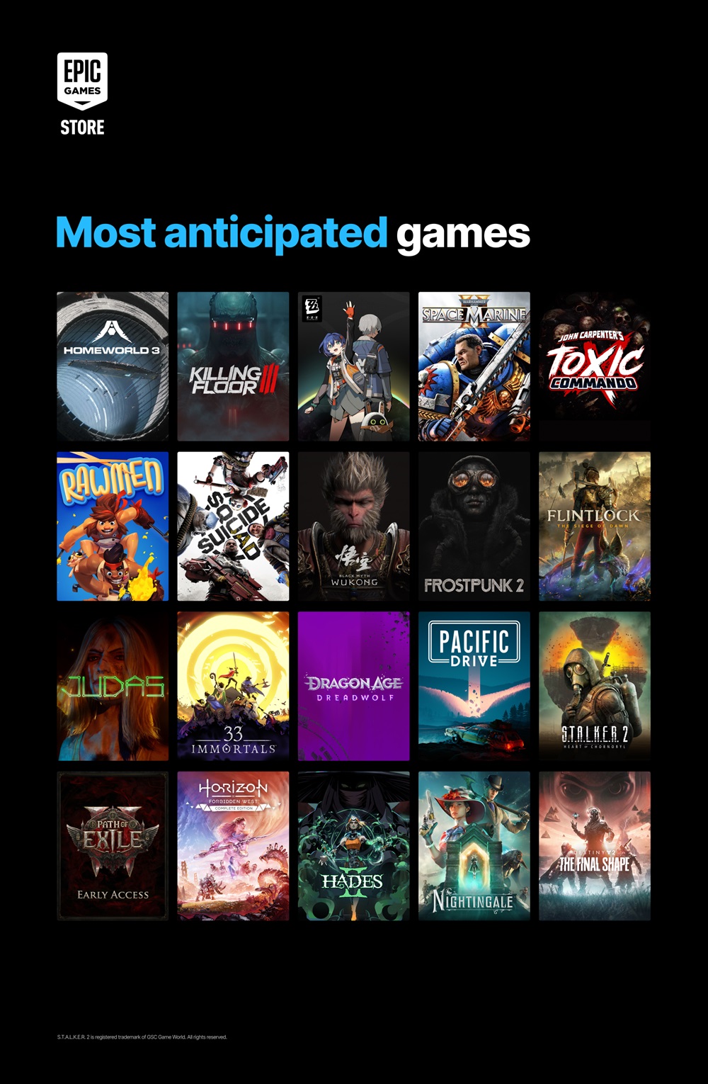 Epic Games Store 2023 年度回顧 公布送出免費遊戲數量 - 電腦王阿達 Epic Games Store 2023 年度回顧 公布送出免費遊戲數量 - 電腦王阿達