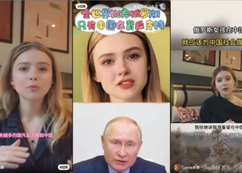 烏克蘭網紅遭 Deepfake，偽造形象在小紅書宣傳俄羅斯並讚揚中國