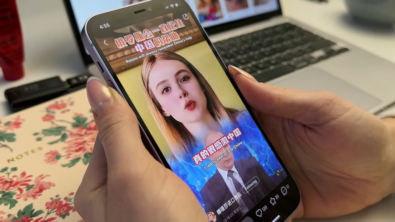 烏克蘭網紅遭 Deepfake,偽造形象在小紅書宣傳俄羅斯並讚揚中國 - 電腦王阿達 烏克蘭網紅遭 Deepfake,偽造形象在小紅書宣傳俄羅斯並讚揚中國 - 電腦王阿達