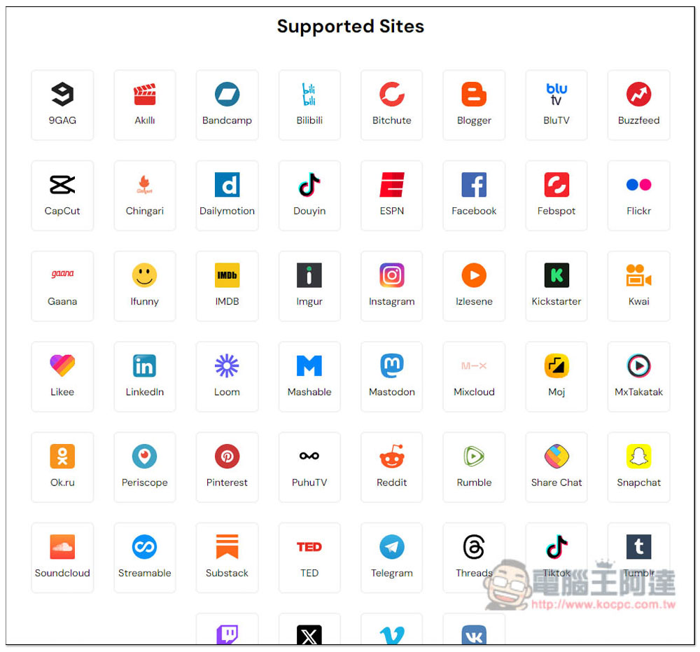 anydownloader 免註冊,完全免費的影音線上下載工具,支援超過 50 個網站 - 電腦王阿達 anydownloader 免註冊,完全免費的影音線上下載工具,支援超過 50 個網站 - 電腦王阿達