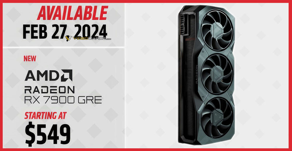 外媒稱原中國限定的 AMD Radeon RX 7900 GRE 將於全球推出,售價 549 美金 - 電腦王阿達 外媒稱原中國限定的 AMD Radeon RX 7900 GRE 將於全球推出,售價 549 美金 - 電腦王阿達