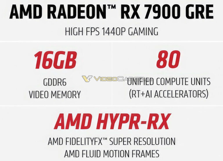 外媒稱原中國限定的 AMD Radeon RX 7900 GRE 將於全球推出，售價 549 美金 - 電腦王阿達