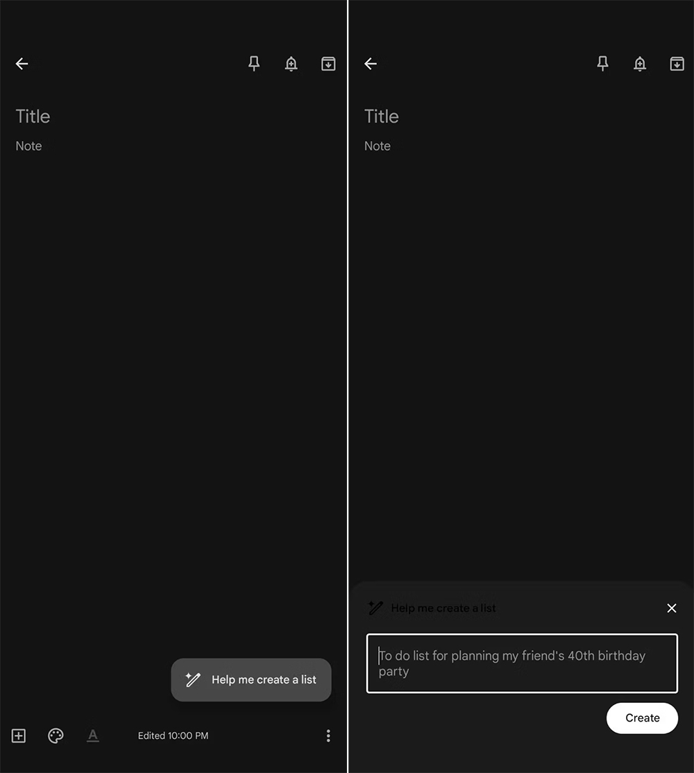 Google Keep 記事的 AI 清單建立功能現在擴展到更多用戶 - 電腦王阿達 Google Keep 記事的 AI 清單建立功能現在擴展到更多用戶 - 電腦王阿達