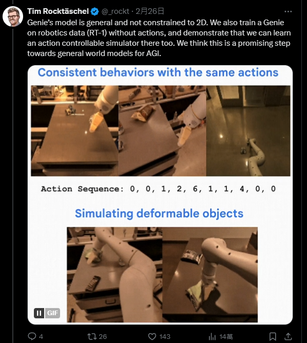 Google DeepMind 推出 Genie,給草圖圖片就能生成 AI 遊戲世界 - 電腦王阿達 Google DeepMind 推出 Genie,給草圖圖片就能生成 AI 遊戲世界 - 電腦王阿達