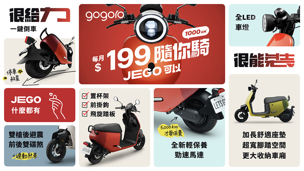Gogoro 最入門電動車是「JEGO(這個)」:進一步解放極速,PBGN 綠牌也有雙電池可選了 - 電腦王阿達 Gogoro 最入門電動車是「JEGO(這個)」:進一步解放極速,PBGN 綠牌也有雙電池可選了 - 電腦王阿達