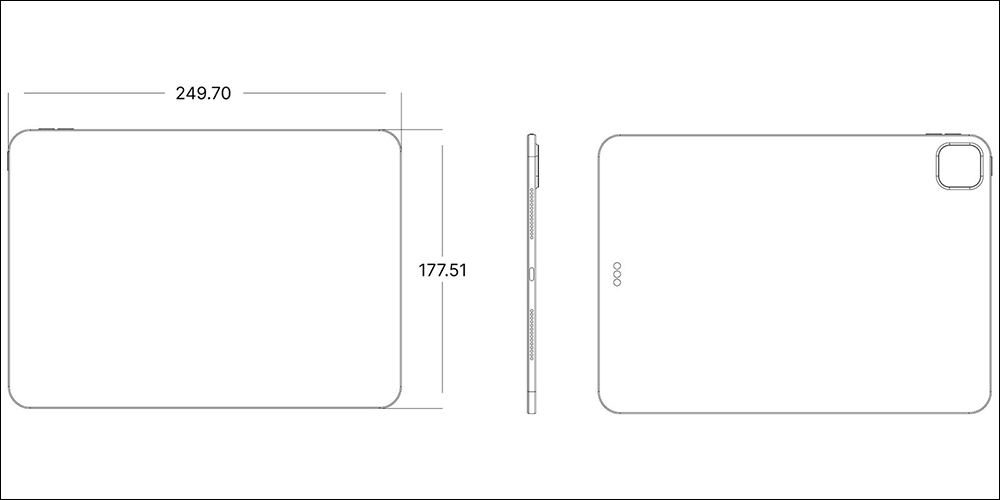 2024 全新 iPad Pro 的 CAD 圖曝光!機身尺寸些微調整,整體變得更薄了 - 電腦王阿達 2024 全新 iPad Pro 的 CAD 圖曝光!機身尺寸些微調整,整體變得更薄了 - 電腦王阿達