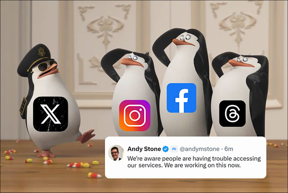 Facebook、Instagram 與 Threads 眾多 Meta 旗下服務深夜全數發生故障!就連台灣 Dcard 社群網站也掛點 - 電腦王阿達 Facebook、Instagram 與 Threads 眾多 Meta 旗下服務深夜全數發生故障!就連台灣 Dcard 社群網站也掛點 - 電腦王阿達