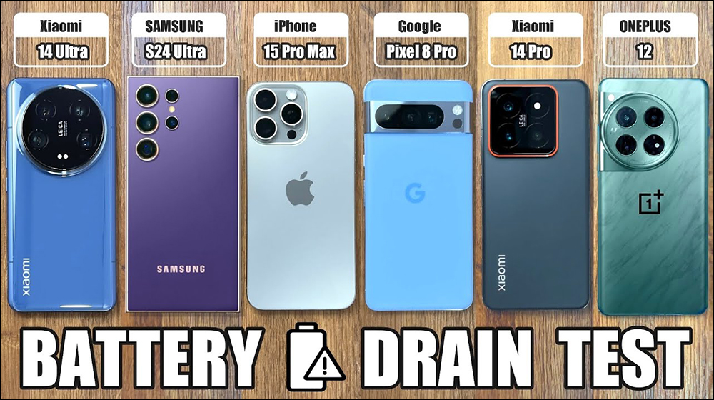 小米 Xiaomi 14 Ultra 與 iPhone 15 Pro Max 、Galaxy S24 Ultra、Pixel 8 Pro 等旗艦手機電池續航大 PK - 電腦王阿達 小米 Xiaomi 14 Ultra 與 iPhone 15 Pro Max 、Galaxy S24 Ultra、Pixel 8 Pro 等旗艦手機電池續航大 PK - 電腦王阿達