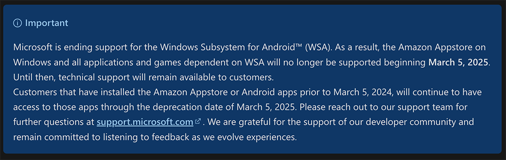 微軟宣告終止 Windows 11 執行 Android app 的服務支援 - 電腦王阿達 微軟宣告終止 Windows 11 執行 Android app 的服務支援 - 電腦王阿達