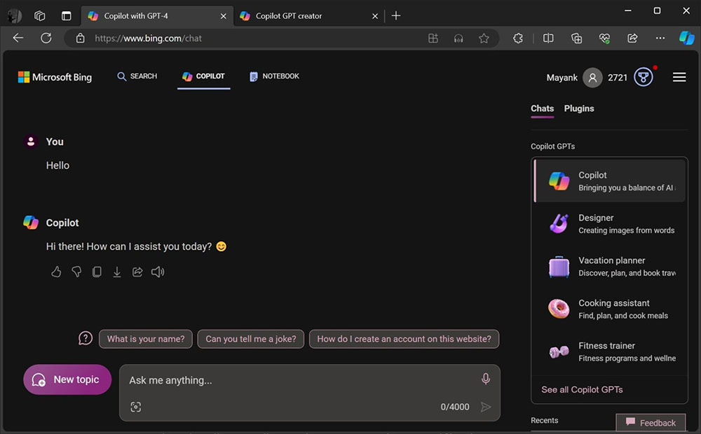 這就是在 Microsoft Copilot 建立自己的 GPT 過程,跟 ChatGPT 一樣嗎? - 電腦王阿達 這就是在 Microsoft Copilot 建立自己的 GPT 過程,跟 ChatGPT 一樣嗎? - 電腦王阿達