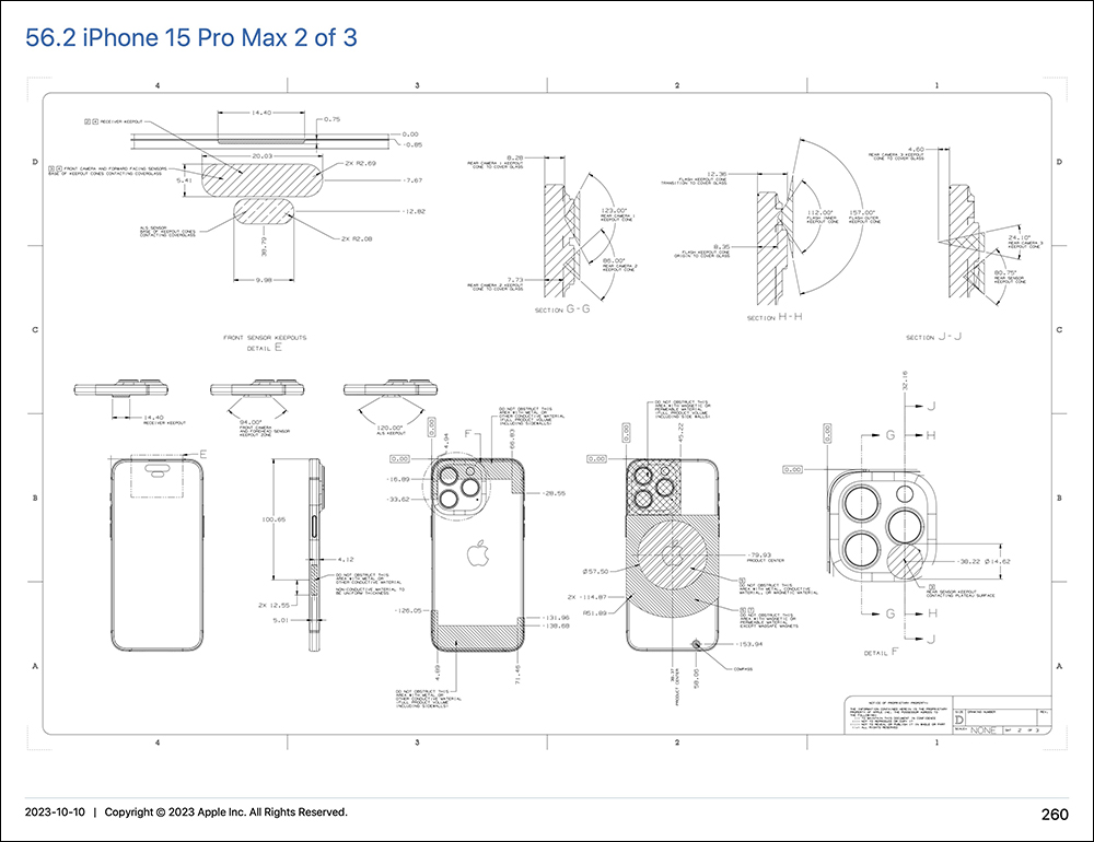 iPhone 16 Pro 最新 CAD 設計圖顯示將有更大的動作按鈕和全新的拍攝按鈕 - 電腦王阿達
