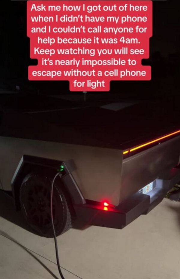 國外網友教學被困在 Cybertruck 後車廂如何自救 - 電腦王阿達 國外網友教學被困在 Cybertruck 後車廂如何自救 - 電腦王阿達