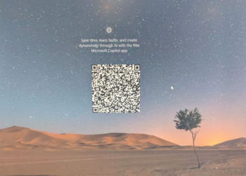 Microsoft 在 Windows 鎖定畫面上顯示 QR Code 廣告，惡評如潮迫使喊卡