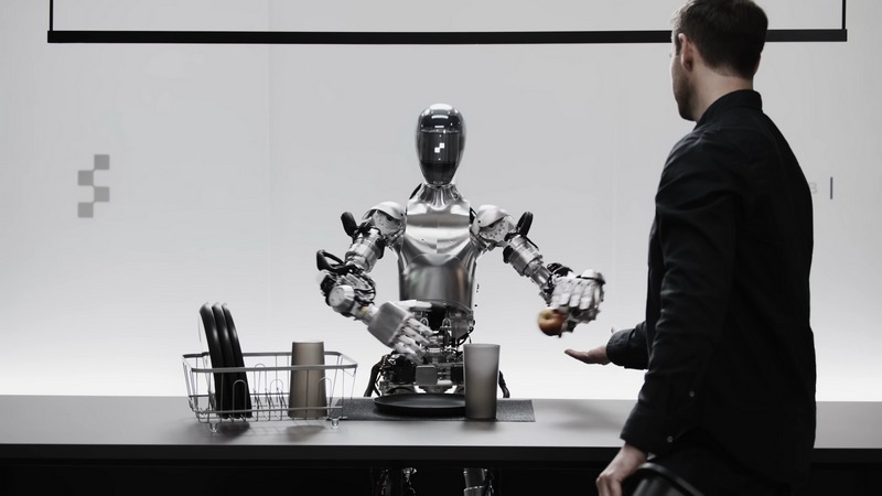 自主學習人型機器人 Figure-01 與 OpenAI 合作 現在能夠描述周圍環境並回顧自己的行為 - 電腦王阿達