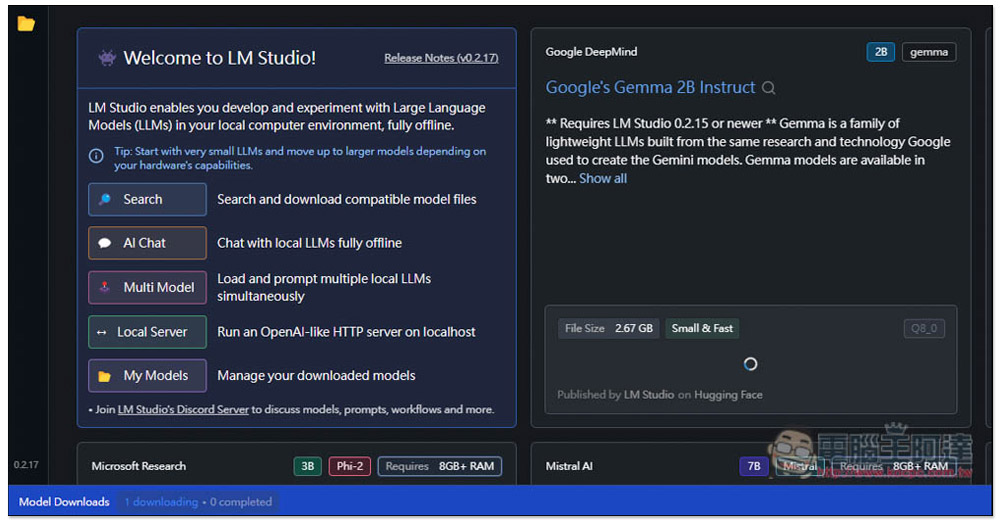 教你在電腦裡安裝 Google Gemma AI 模型,無需網路就能運行(Windows/Mac) - 電腦王阿達 教你在電腦裡安裝 Google Gemma AI 模型,無需網路就能運行(Windows/Mac) - 電腦王阿達