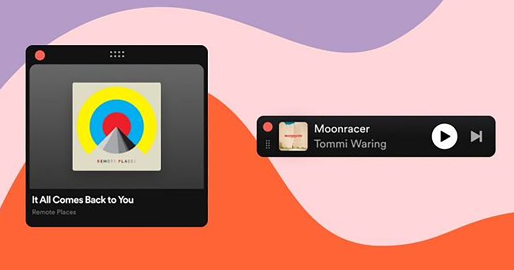 Spotify 終於在 Win / Mac 導入迷你播放器