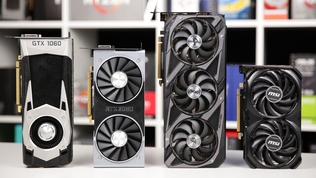 NVIDIA 入門顯卡從 GTX 1060 到 RTX 4060,實測顯示每一代的效能提升幅度越來越小 - 電腦王阿達 NVIDIA 入門顯卡從 GTX 1060 到 RTX 4060,實測顯示每一代的效能提升幅度越來越小 - 電腦王阿達