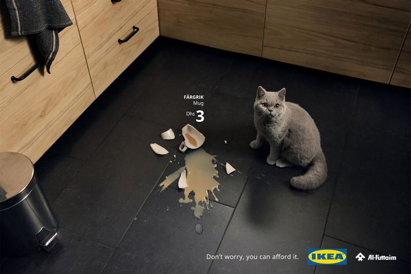 狗狗貓貓不小心打翻家中物品？IKEA 新廣告告訴你「別擔心，你有能力負擔得起。」 - 電腦王阿達