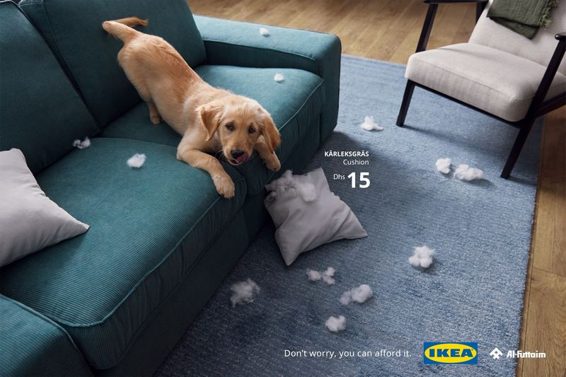 狗狗貓貓不小心打翻家中物品？IKEA 新廣告告訴你「別擔心，你有能力負擔得起。」 - 電腦王阿達