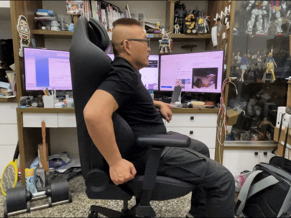 Cooler Master Hybrid M 電競工學按摩椅 - 35 Cooler Master Hybrid M 電競工學按摩椅 - 35