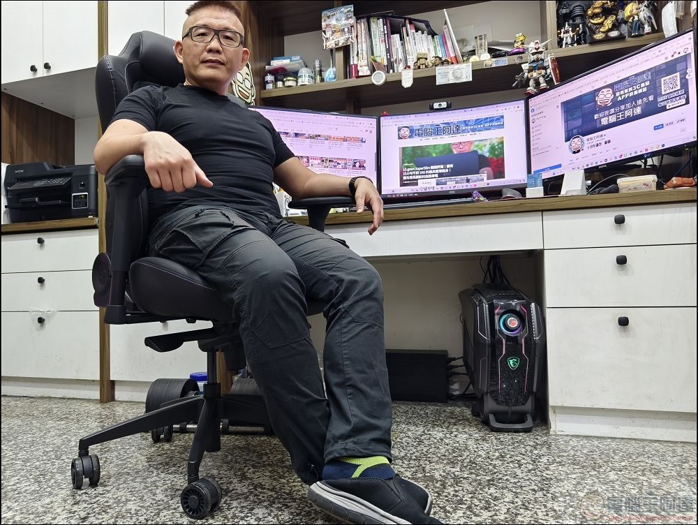 Cooler Master Hybrid M 電競工學按摩椅 - 50 Cooler Master Hybrid M 電競工學按摩椅 - 50