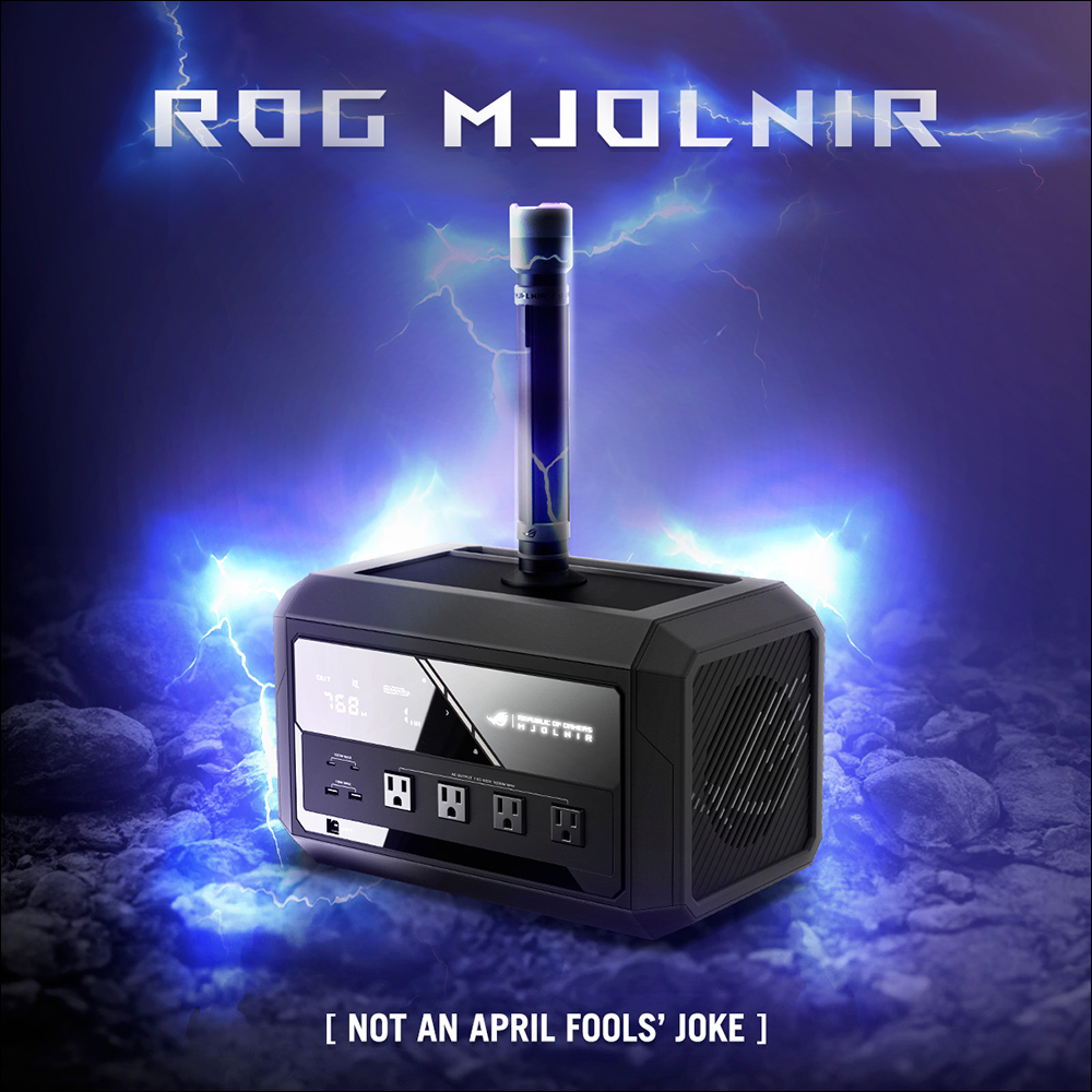 又要玩真的!華碩 ROG Mjolnir 雷神之槌移動式儲能電源,預告將於 Computex 2024 登場 - 電腦王阿達 又要玩真的!華碩 ROG Mjolnir 雷神之槌移動式儲能電源,預告將於 Computex 2024 登場 - 電腦王阿達