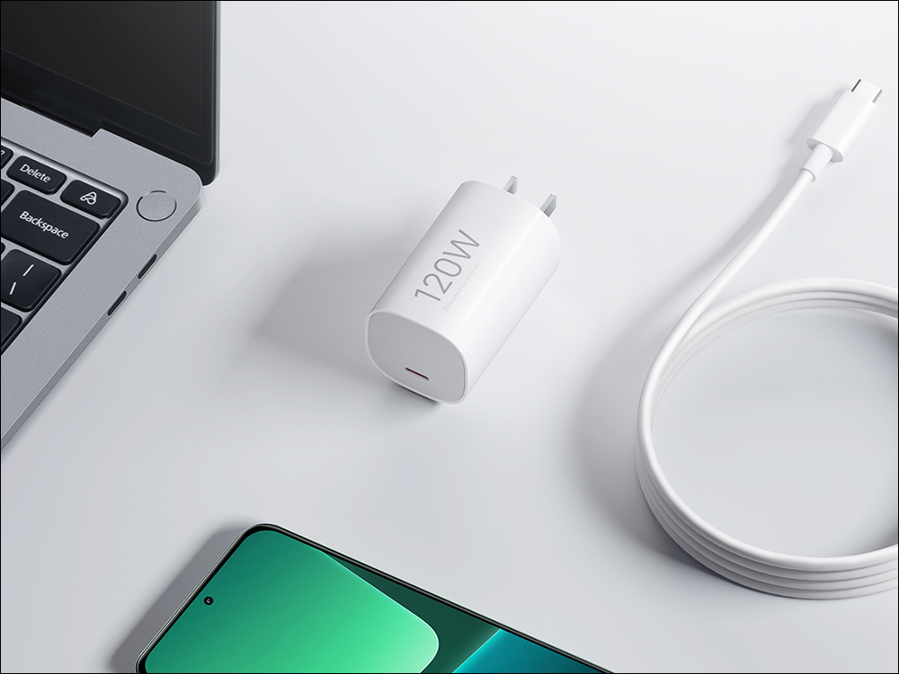 小米 120W 小布丁氮化鎵充電器推出,體積縮小 42% - 電腦王阿達 小米 120W 小布丁氮化鎵充電器推出,體積縮小 42% - 電腦王阿達