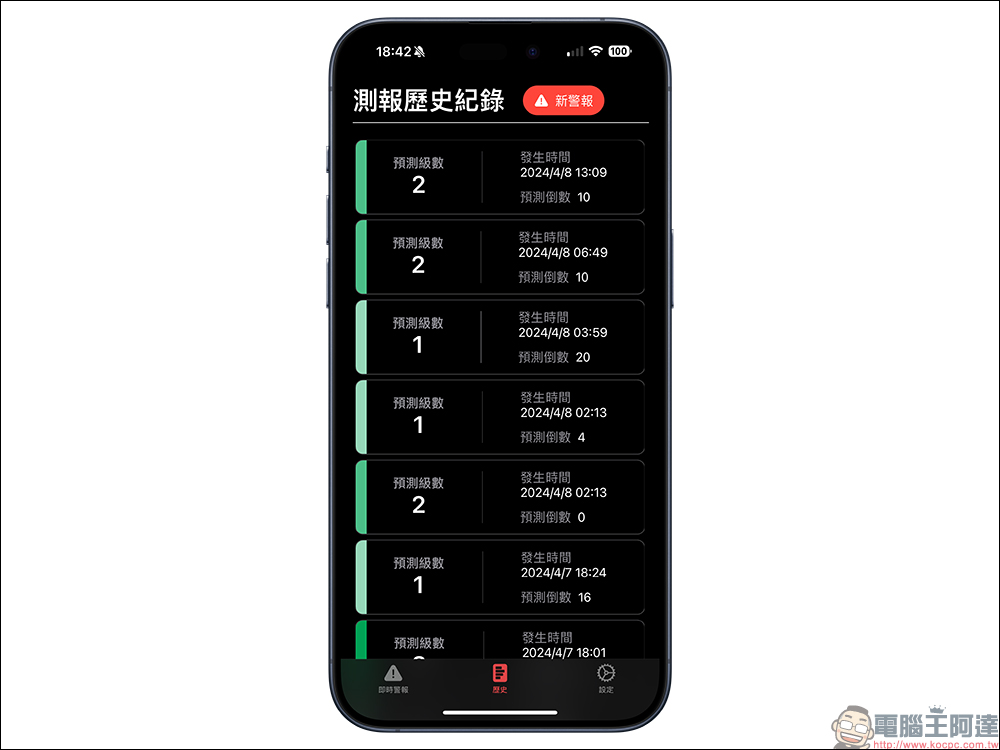 臺灣地震速報 APP:即時地震倒數預警、避免漏接國家級警報 - 電腦王阿達 臺灣地震速報 APP:即時地震倒數預警、避免漏接國家級警報 - 電腦王阿達