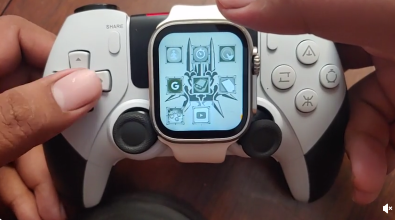 國外用戶將智慧型手錶改造成掌上遊戲機，可玩模擬器遊戲 - 電腦王阿達