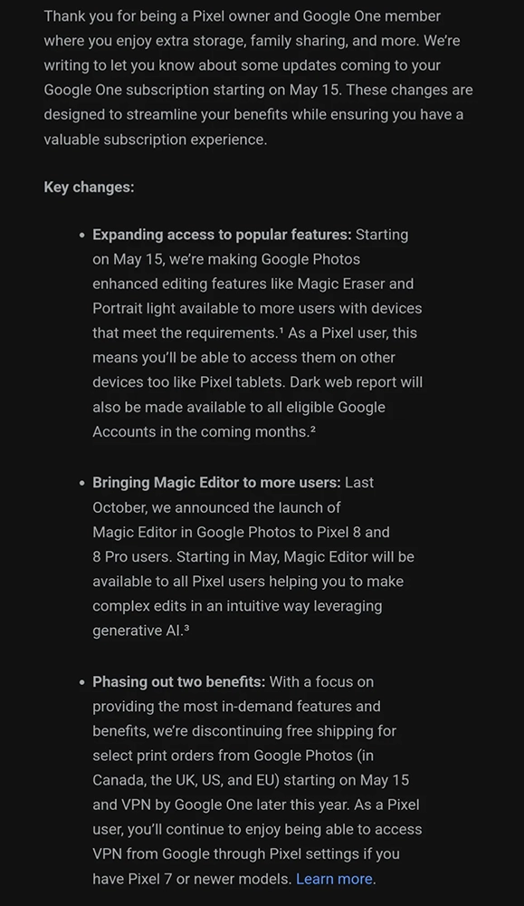 Google One VPN 確定要收了,將於未來幾個月關閉 - 電腦王阿達 Google One VPN 確定要收了,將於未來幾個月關閉 - 電腦王阿達