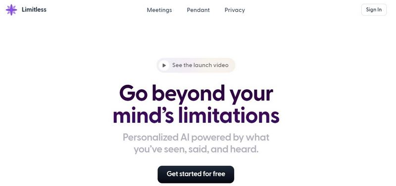 國外推出超小巧個人化 AI 穿戴設備「Limitless」,能錄音轉錄文字並總結重點 - 電腦王阿達 國外推出超小巧個人化 AI 穿戴設備「Limitless」,能錄音轉錄文字並總結重點 - 電腦王阿達