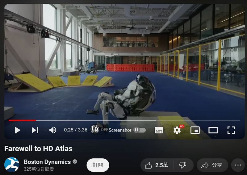 波士頓動力宣布旗下人形機器人 Atlas 即將退役 - 電腦王阿達 波士頓動力宣布旗下人形機器人 Atlas 即將退役 - 電腦王阿達