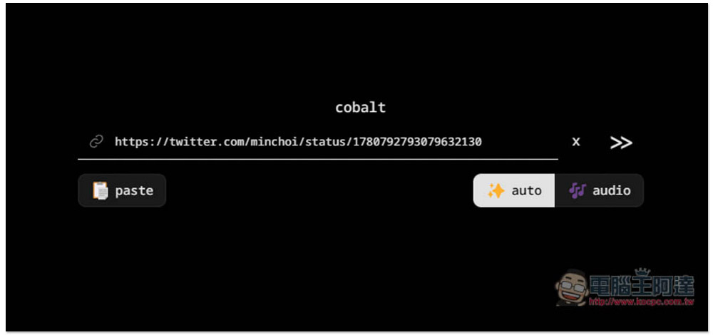 Cobalt.tools 最乾淨、最好用的一鍵下載 YouTube 影片和音樂免費工具，支援最高 8K H.264 - 電腦王阿達