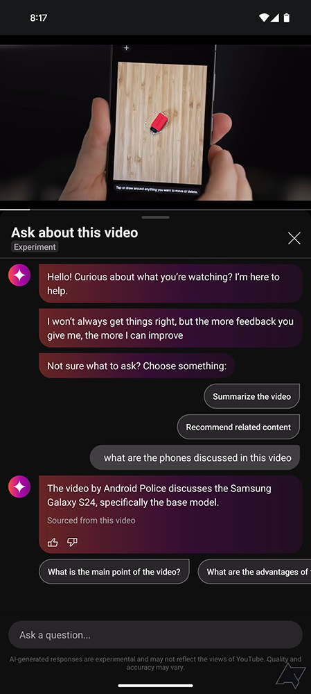 YouTube 全新 AI 功能看起來很實用,無需看完就能知道影片重點、獲得想要的答案 - 電腦王阿達 YouTube 全新 AI 功能看起來很實用,無需看完就能知道影片重點、獲得想要的答案 - 電腦王阿達