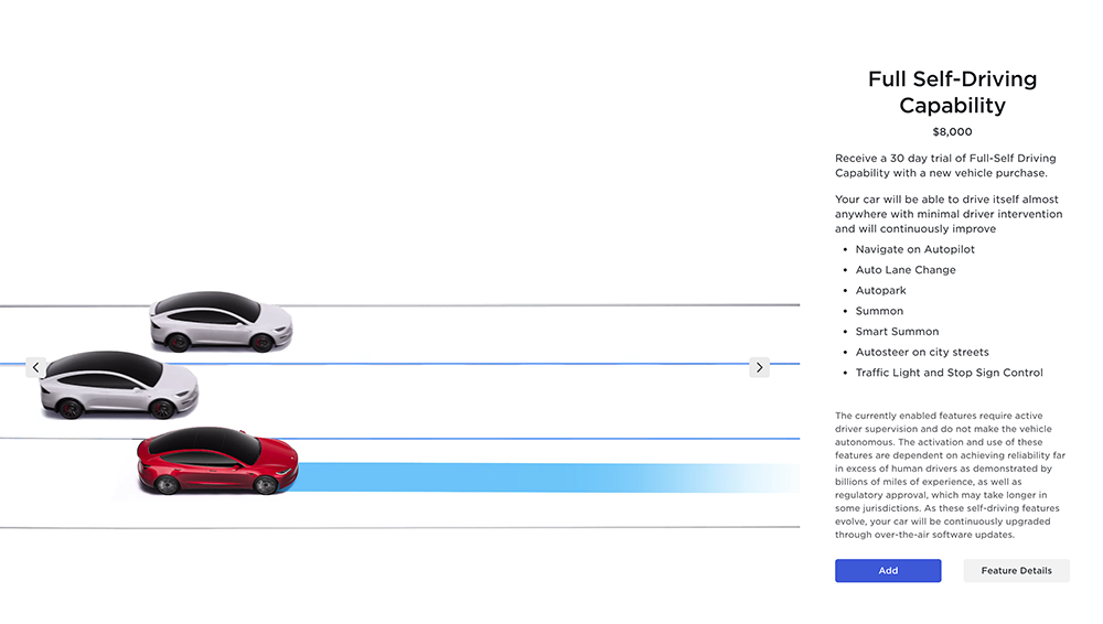 Tesla 突然在美調降 FSD 與 Model Y、Model X 與 Model S 售價,合計降幅約破 19 萬台幣 - 電腦王阿達 Tesla 突然在美調降 FSD 與 Model Y、Model X 與 Model S 售價,合計降幅約破 19 萬台幣 - 電腦王阿達