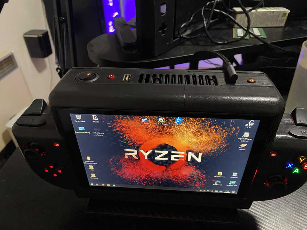 國外玩家花了 9 個月時間自製 RyzenDeck 掌機,完成男孩時的夢想 - 電腦王阿達 國外玩家花了 9 個月時間自製 RyzenDeck 掌機,完成男孩時的夢想 - 電腦王阿達