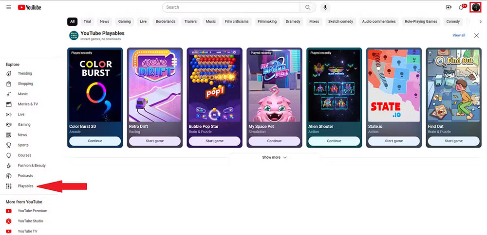 YouTube 不只可看影片,還可以玩遊戲 - 電腦王阿達 YouTube 不只可看影片,還可以玩遊戲 - 電腦王阿達