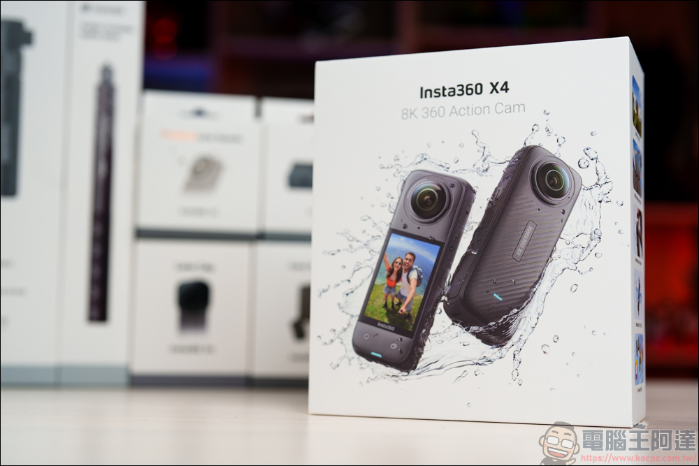 Insta360 X4 開箱動手玩:首款真 8K 全景運動相機,畫質全面提升 - 電腦王阿達 Insta360 X4 開箱動手玩:首款真 8K 全景運動相機,畫質全面提升 - 電腦王阿達