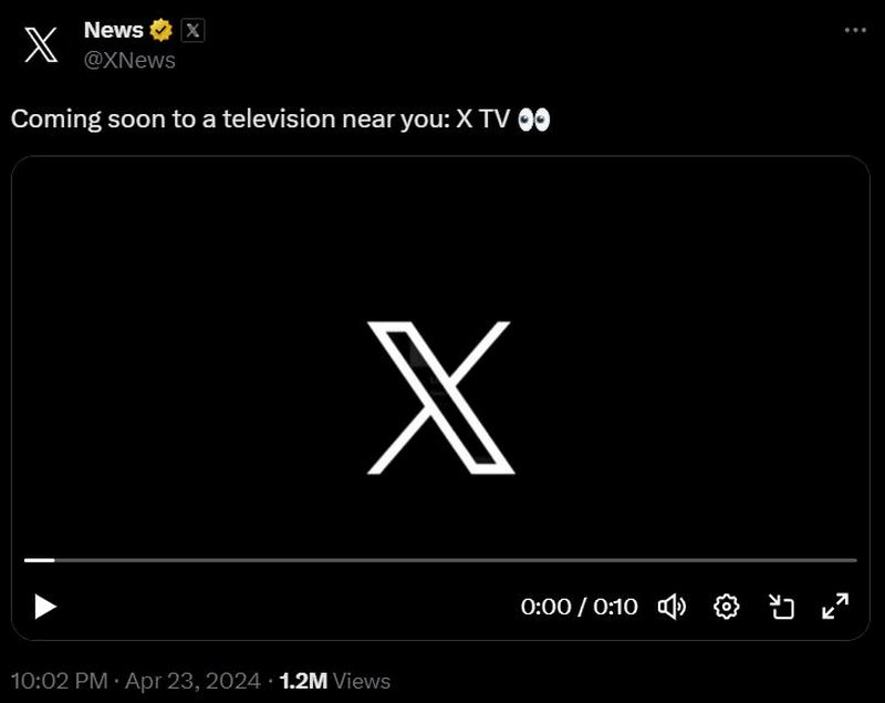X 宣佈很快大家就可以在智慧電視上看到「 X TV 」應用程式 實現跨裝置無縫銜接體驗 - 電腦王阿達 X 宣佈很快大家就可以在智慧電視上看到「 X TV 」應用程式 實現跨裝置無縫銜接體驗 - 電腦王阿達