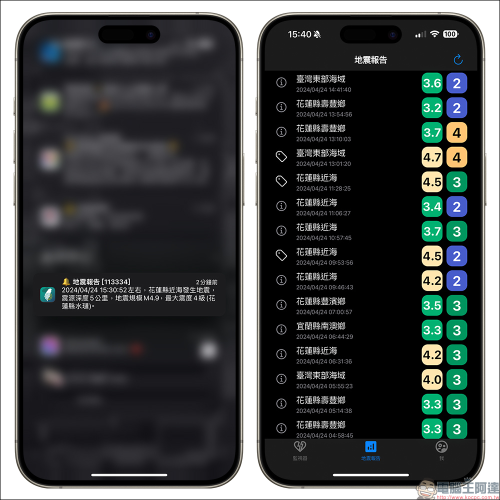 DPIP 災害天氣與地震速報 APP:即時預報快又準 - 電腦王阿達 DPIP 災害天氣與地震速報 APP:即時預報快又準 - 電腦王阿達