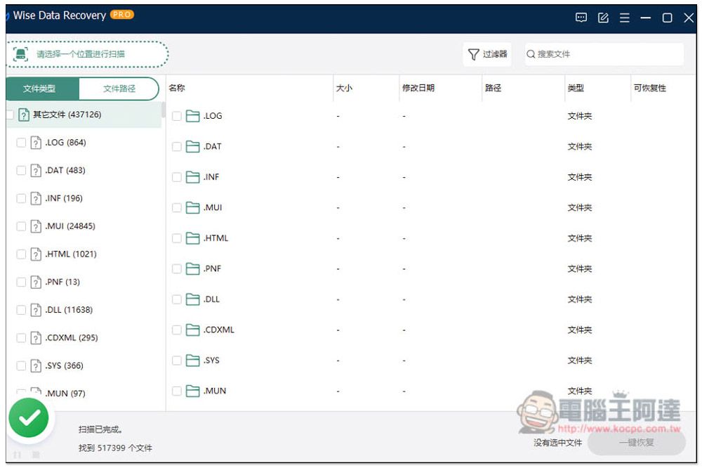 知名 Wise Data Recovery PRO 檔案救援軟體終身版限免,找回被刪除的資料 - 電腦王阿達 知名 Wise Data Recovery PRO 檔案救援軟體終身版限免,找回被刪除的資料 - 電腦王阿達
