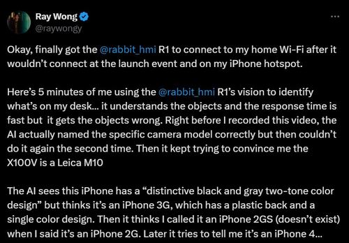 Rabbit R1 是否能成為 iPhone 殺手?網友實測結果大公開 - 電腦王阿達 Rabbit R1 是否能成為 iPhone 殺手?網友實測結果大公開 - 電腦王阿達