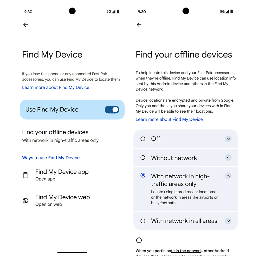 如何依需要選擇 Android「尋找我的裝置網路(Find My Device Network)」的設定?這篇告訴你 - 電腦王阿達 如何依需要選擇 Android「尋找我的裝置網路(Find My Device Network)」的設定?這篇告訴你 - 電腦王阿達