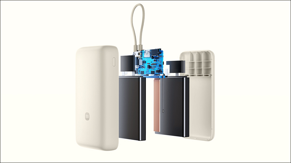 小米自帶線行動電源 20000mAh 33W 推出,免自備充電線更便利 - 電腦王阿達 小米自帶線行動電源 20000mAh 33W 推出,免自備充電線更便利 - 電腦王阿達
