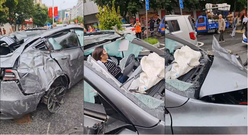中國發生特斯拉連環車禍翻車事故:車主稱車輛失控自動加速+煞車失靈 - 電腦王阿達 中國發生特斯拉連環車禍翻車事故:車主稱車輛失控自動加速+煞車失靈 - 電腦王阿達