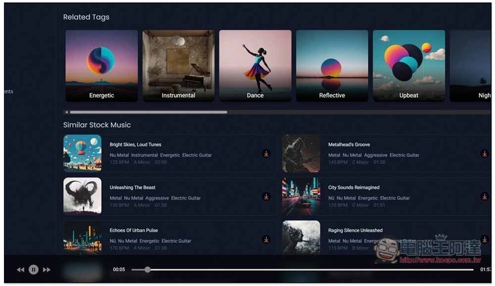 Stocktune 完全免費的 AI 音樂素材庫,可用於任何用途 - 電腦王阿達 Stocktune 完全免費的 AI 音樂素材庫,可用於任何用途 - 電腦王阿達