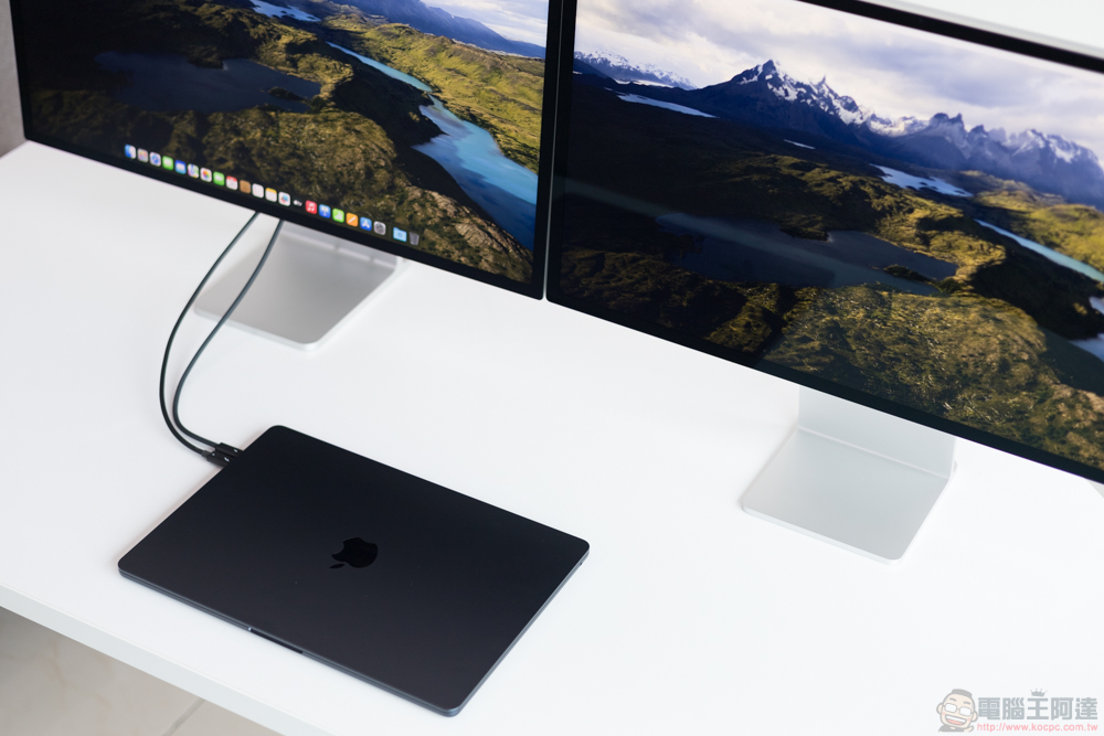 MacBook Pro 可以連接到任何顯示器嗎?一起看看它的相容性 - 電腦王阿達 Pro 的界線,M3 MacBook Air 生活使用體驗(同場加映 Studio Display 開箱體驗) - 電腦王阿達